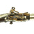 Original 18th Century Cossack Silver-mounted Miquelet Ball Butt Pistol with Gold Inlay c.1760-1800 Original Items