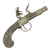 Original British Silver Wire Inlaid and Engraved Flintlock Pocket Pistol by John Waters c.1770 Original Items