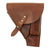 Original German WWI/WWII Set of Four Officer's Leather Holsters - P08 Luger and three 7.65mm Original Items