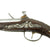 Original 19th Century Ottoman Flintlock Silver Inlaid Holster Pistol with Engraved Stock Circa 1800 Original Items
