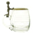 Original Pre-WWII 0.4 Liter Lidded Glass Beer Mug marked to S.A. Standarte - Kassel Original Items