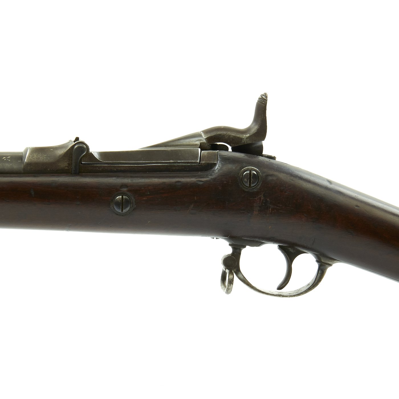 Original U.S. Early Springfield Trapdoor Model 1873 Rifle made in 1874 ...