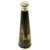 Original British Victorian Officer's Glass Bottom Horn Spirit Flask with Silver Plated Fittings Original Items