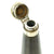 Original British Victorian Officer's Glass Bottom Horn Spirit Flask with Silver Plated Fittings Original Items