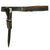 Original German WWII 98k Rifle Short Dress Bayonet by ALCOSO with Frog and Heer Army Belt Original Items
