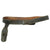 Original German WWII 98k Rifle Short Dress Bayonet by ALCOSO with Frog and Heer Army Belt Original Items