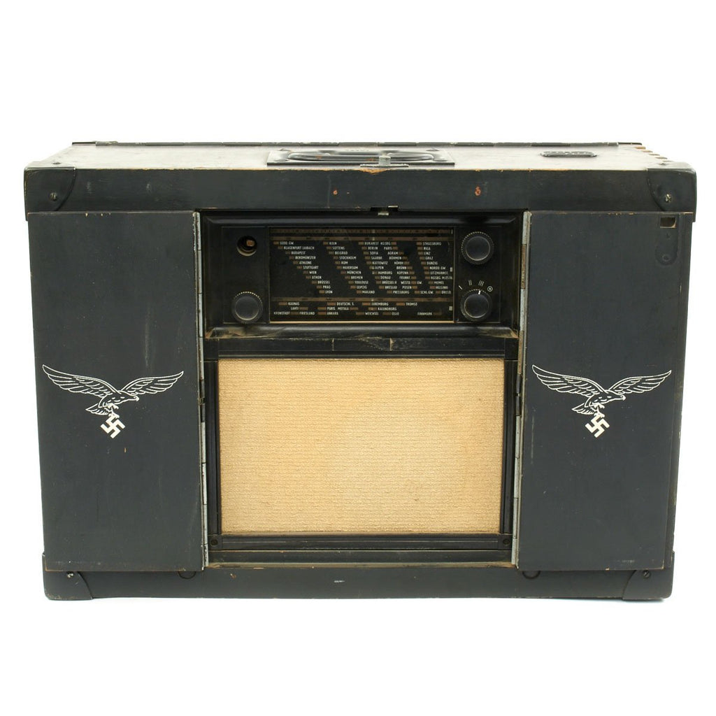 Original German WWII Luftwaffe Portable Model K32 GWB Radio by Siemens Original Items