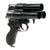 Original Japanese WWII Imperial Navy Three Barrel Flare Signal Pistol with Leather Holster Original Items