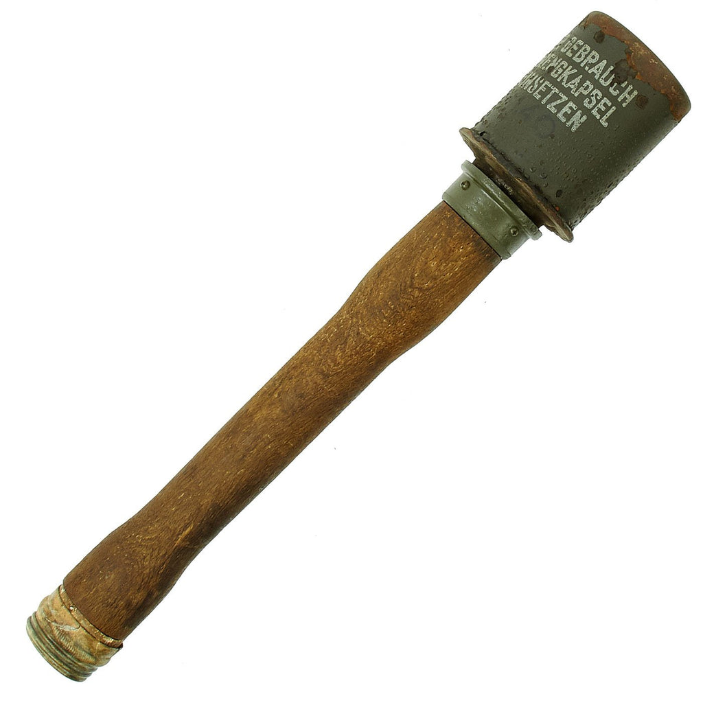 Original German WWII M24 Stick Grenade Dated 1943 by Richard Rinker GmbH Original Items
