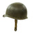 Original U.S. WWII 29th Division 1942 M1 McCord Fixed Bale Front Seam Helmet with Westinghouse Liner Original Items