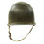 Original U.S. WWII 29th Division 1942 M1 McCord Fixed Bale Front Seam Helmet with Westinghouse Liner Original Items
