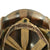 Original U.S. WWII 29th Division 1942 M1 McCord Fixed Bale Front Seam Helmet with Westinghouse Liner Original Items