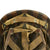Original U.S. WWII 29th Division 1942 M1 McCord Fixed Bale Front Seam Helmet with Westinghouse Liner Original Items