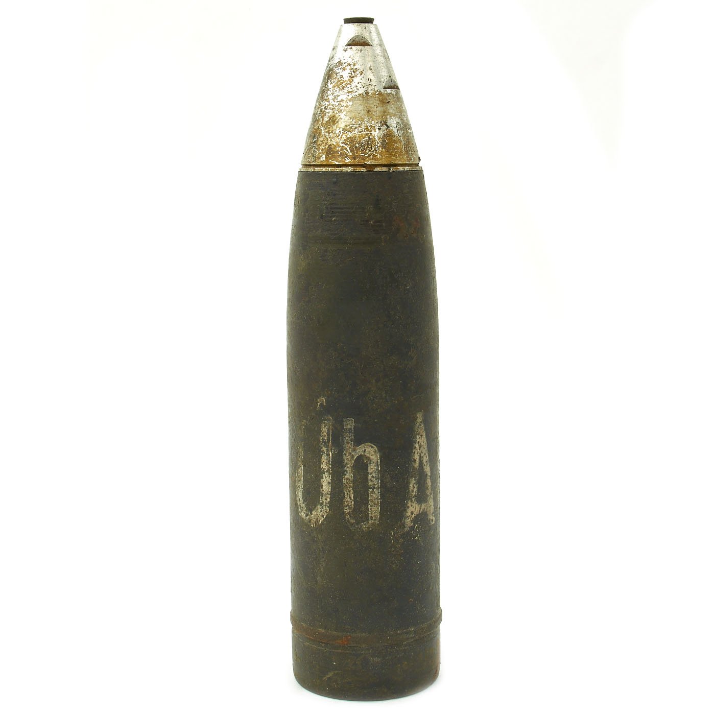 Original German WWII Light Infantry 7.5cm le.IG 18 Artillery Shell