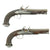 Original French Napoleonic Boutet Flintlock Pistols with Saddle Holster of General Pierre-Louis Binet de Marcognet Original Items