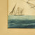 Original U.S. Framed 17" x 25" Watercolor Painting of U.S.S. Essex by Joseph Howard 1789 - 1857 Original Items