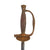 Original U.S. Civil War Army Officer's M1860 Dress Parade Sword with Folding Guard and Scabbard Original Items