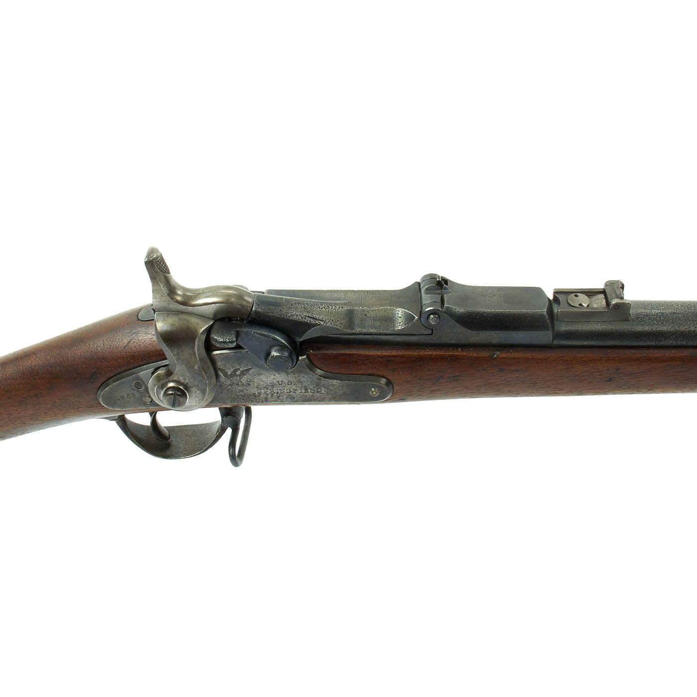 Original U.S. Civil War Springfield Rifle Converted to M-1868 Trapdoor ...