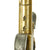 Original British Brass Cannon Barrel Flintlock Pocket Pistol by Freeman of London - circa 1760 Original Items