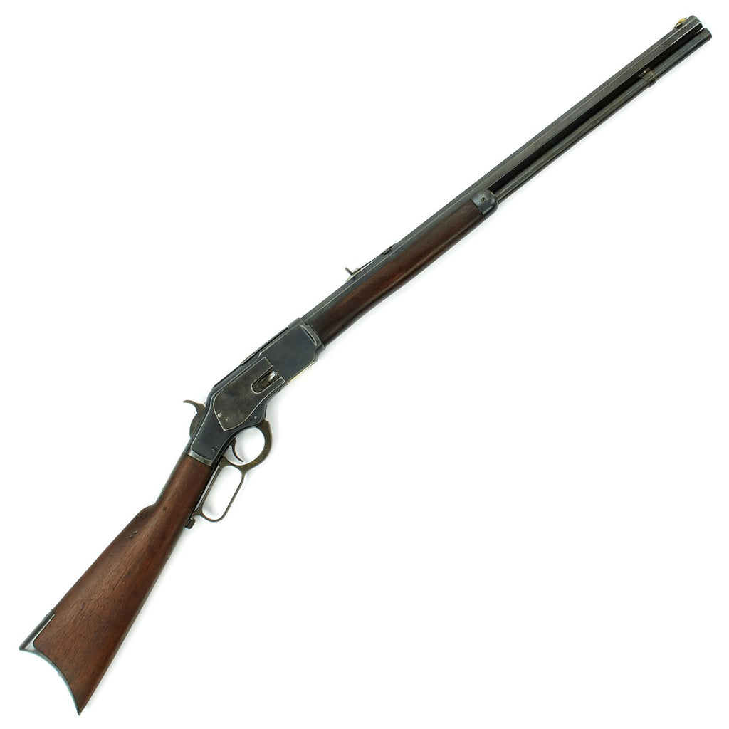 Original U.S. Winchester Model 1873 .44-40 Rifle with Octagonal Barrel made in 1883 - Serial 117912 Original Items
