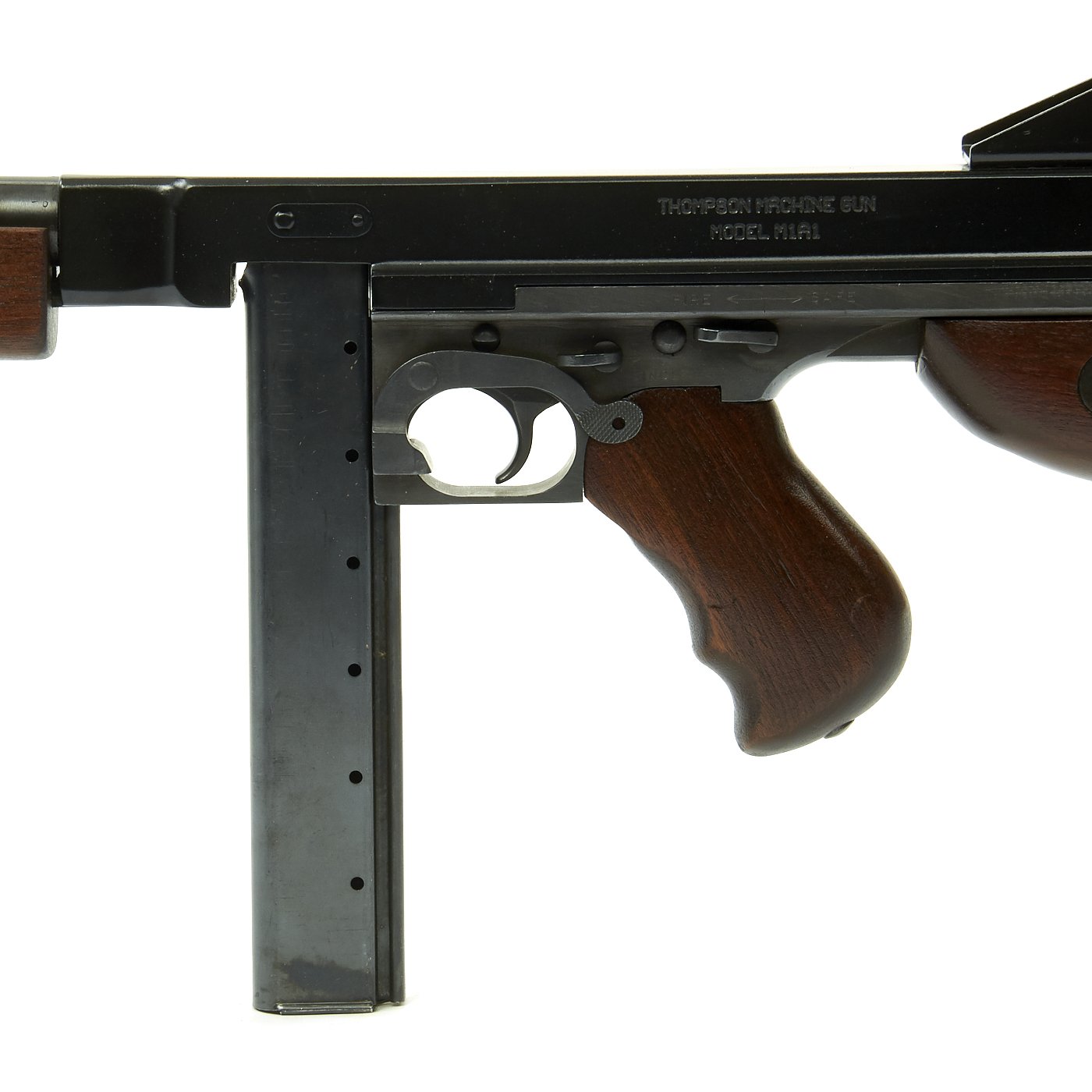 Original U.S. WWII Thompson M1A1 Display Submachine Gun - Serial 15138 ...