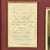 Original British Framed Document Written in 1877 by the Prince of Wales - Later King Edward VII Original Items