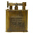 Original German WWII Kriegsmarine Brass Cigarette Table Lighter Named to Captain of U-19 - dated 1940 Original Items