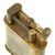 Original German WWII Kriegsmarine Brass Cigarette Table Lighter Named to Captain of U-19 - dated 1940 Original Items