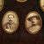 Original British Framed Photographic Cameos of Victorian Military Heroes and their Queen Original Items