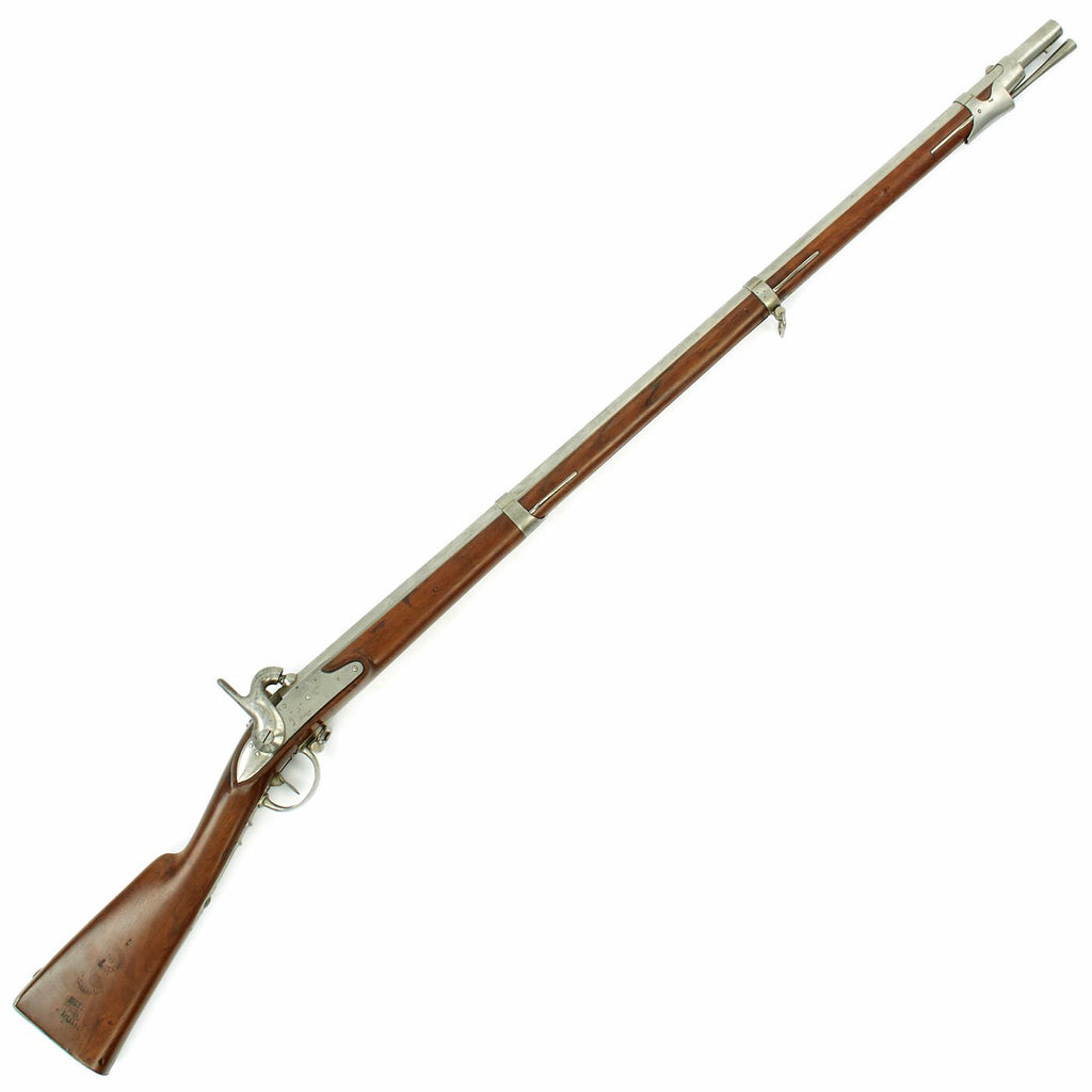 Original French Mle 1822 Percussion Converted Rifle made at Mutzig Arsenal - dated 1821 / 1860 Original Items