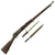 Original U.S. Springfield M1898 .30-40 Krag-Jørgensen Rifle Serial 117259 with Bayonet - Made in 1898 Original Items