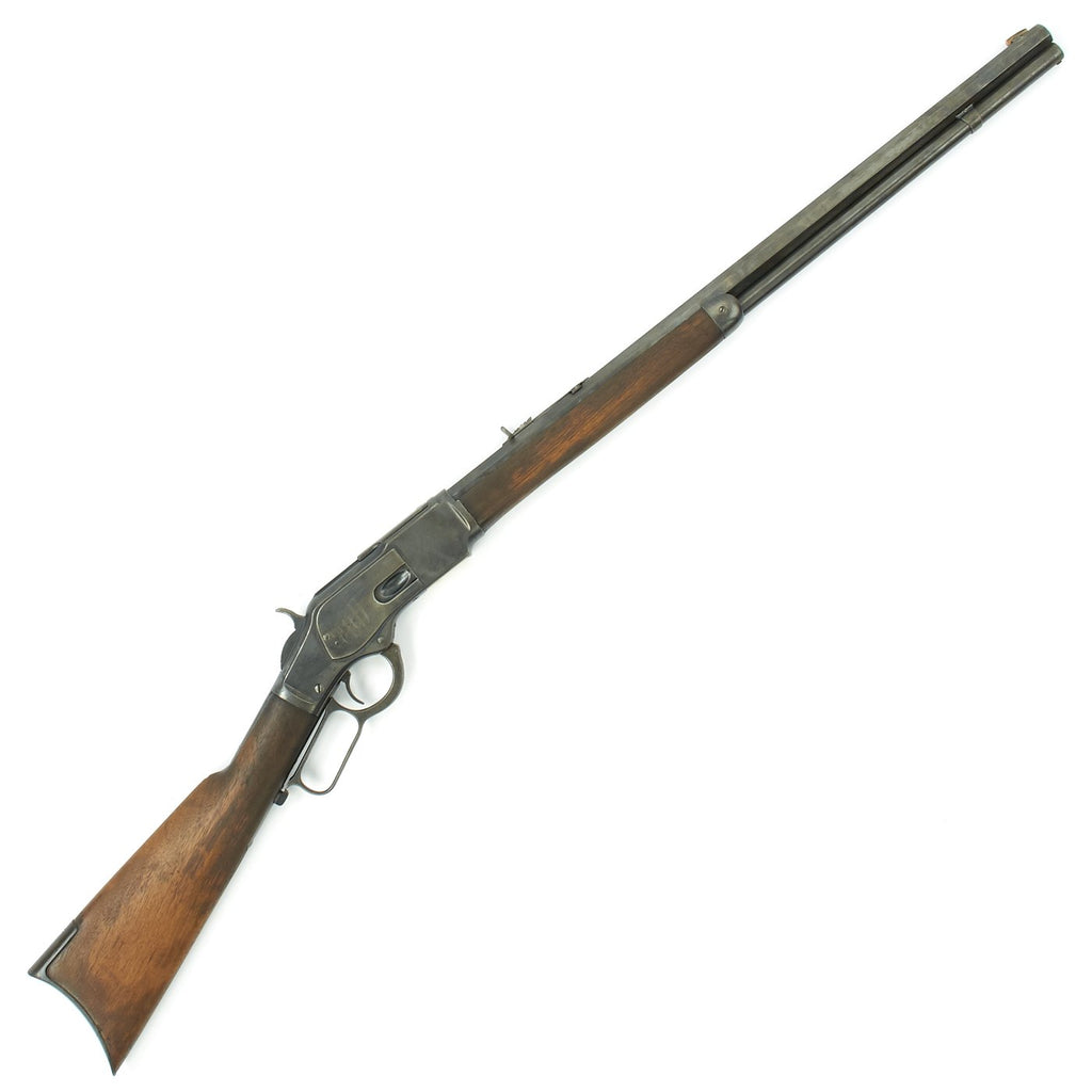 Original U.S. Winchester Model 1873 .38-40 Rifle with Octagonal Barrel made in 1889 - Serial 298918B Original Items