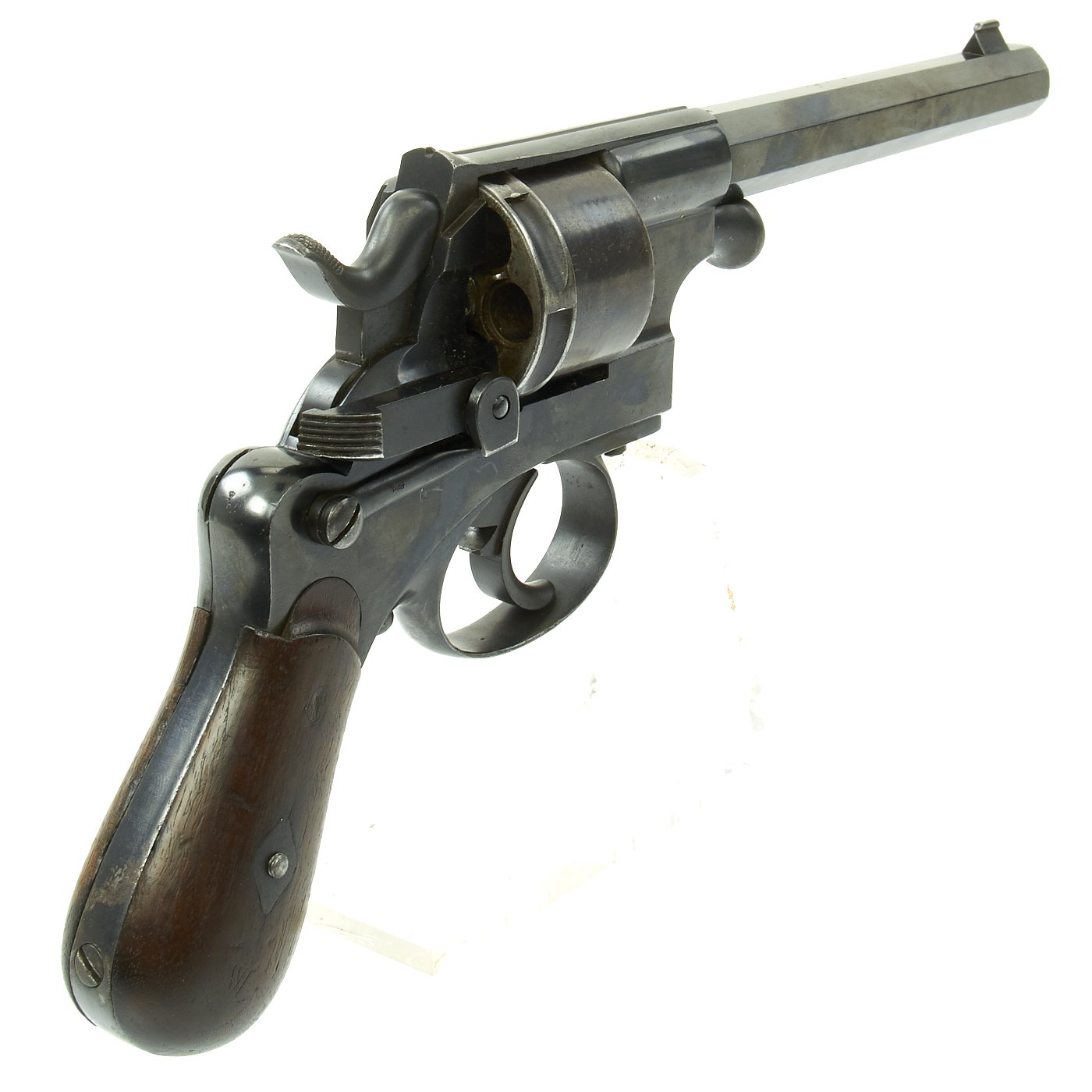 Original Antique Dutch Model 1873 Hemburg Army Revolver in 9.4mm - Ser ...