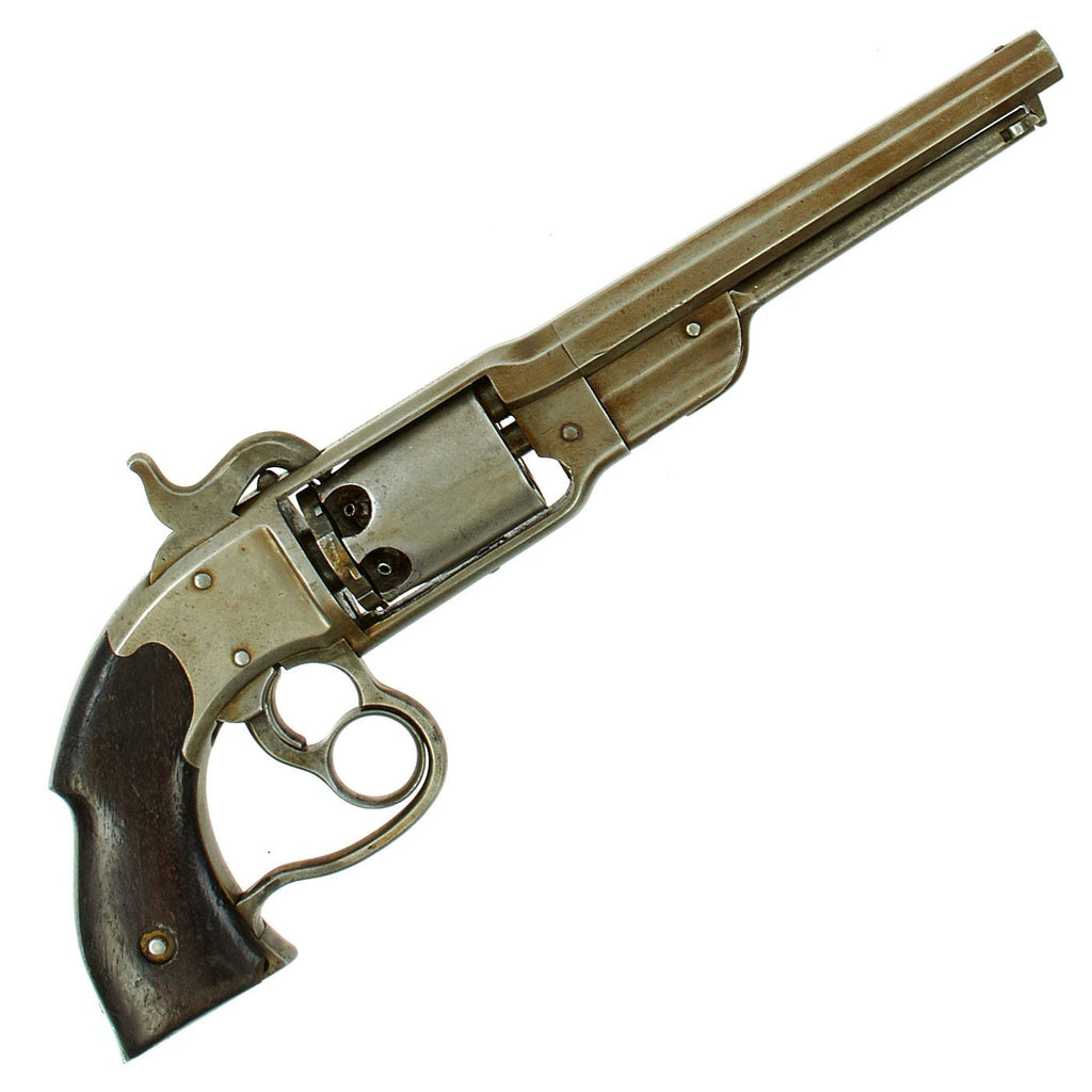 Original U.S. Civil War Savage 1861 Navy Model .36 Caliber Percussion Revolver - Serial No 2371 Original Items