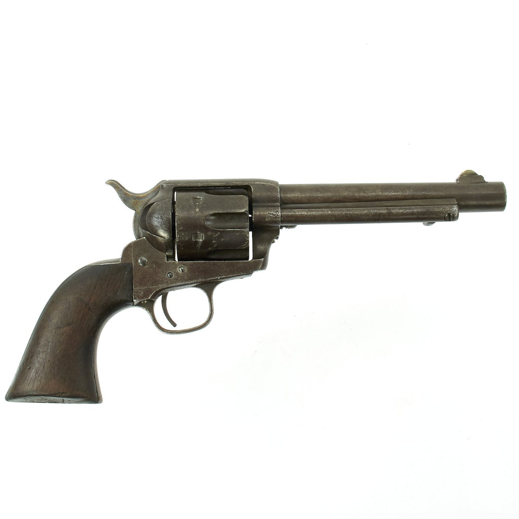 Original U.S. Antique Colt .45cal Single Action Army Revolver with 5 3/4" Barrel made in 1881 - Serial 63297 Original Items