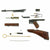 Original U.S. WWII Thompson M1928A1 SMG Deluxe Parts Set - Serial 327726 Original Items