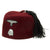 Original German WWII Waffen SS M43 Maroon Parade Fez for Foreign Volunteers Original Items