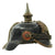 Original German WWI Prussian M1915 Line Infantry EM/NCO Pickelhaube Spiked Helmet Original Items