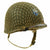 Original WWII 1941 "Saving Private Ryan" M1 McCord Front Seam Fixed Bale Helmet with Westinghouse Liner Original Items