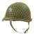 Original WWII 1941 "Saving Private Ryan" M1 McCord Front Seam Fixed Bale Helmet with Westinghouse Liner Original Items