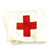 Original German WWII Verbandkasten Medic First Aid Set in Steel Chest with Dated Contents and Medic Armband Original Items