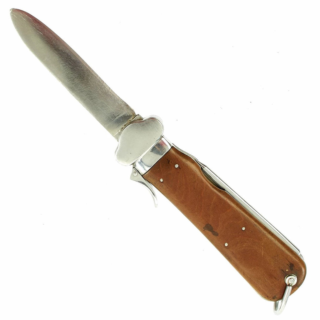 Original German WWII Luftwaffe Gravity Knife by Rare Maker F.&A. Helbig Original Items