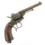 Original Civil War Era French M1854 Lefaucheux Cavalry Model 12mm Pinfire Revolver - Serial Number 41407 Original Items