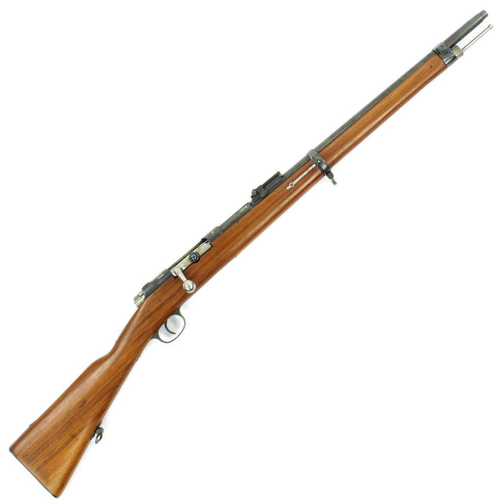 Original German Mauser Mod. 71 / 84 by Erfurt Converted to 7mm Trials Rifle for South America Original Items