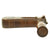 Original British WWI Diminutive Wooden Gas Alarm Rattle Original Items