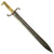 Original German Model 1871 Württemberg Faschinenmesser Pioneer Bayonet - Regiment Marked Original Items