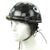 Original WWII Canadian Tanker Crash Helmet with Earphone "Scrum" - Size 7 1/4 Original Items