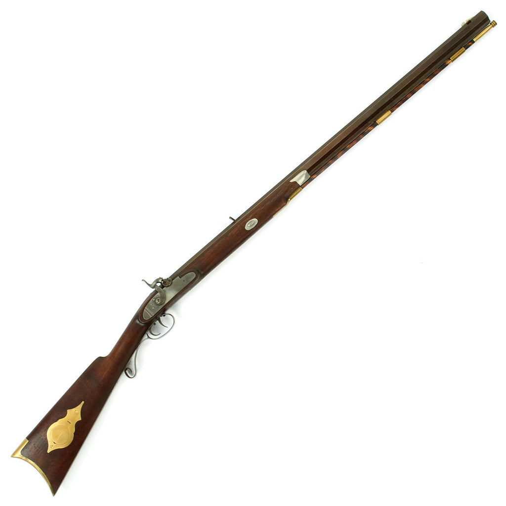 Original U.S. Pennsylvania Big Bore Percussion Rifle with Set Trigger and Cheek Piece Original Items