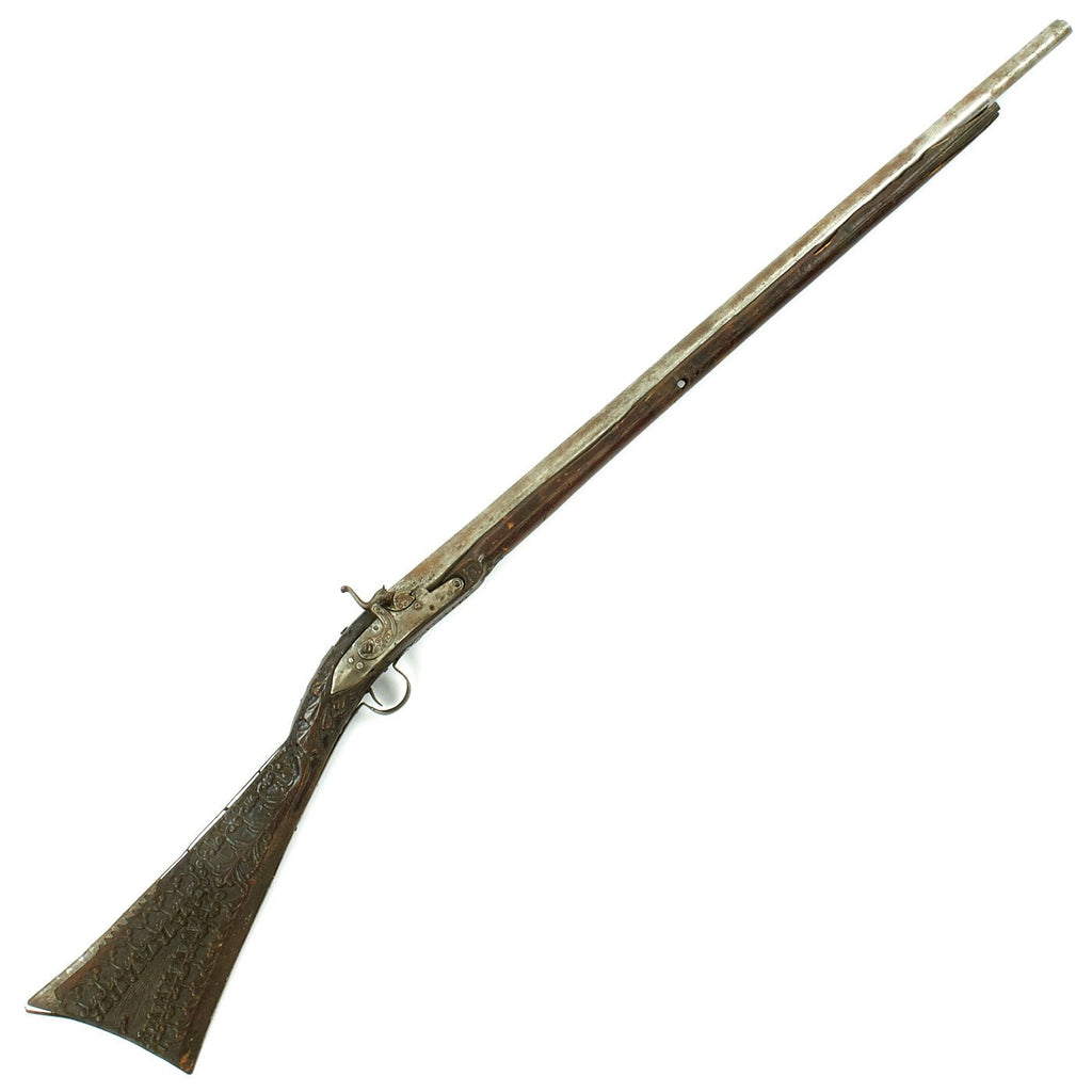 Original Southern Russian Black Sea Heavily Decorated Percussion Converted Carbine c. 1820 Original Items