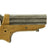 Original U.S. 19th Century Sharps .22 Rimfire 4 Barrel Brass Frame Pepperbox Pistol - Serial 34834 Original Items